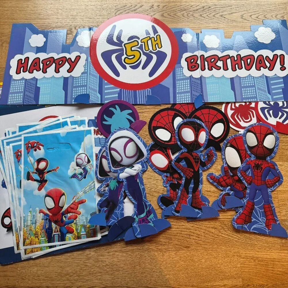 Spidey and His Amazing Friends Birthday Party Bundle Decor